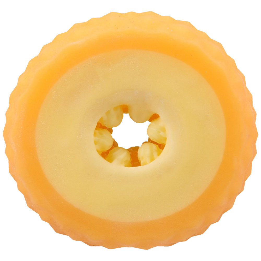 GoodHead Pineapple Blowjob Set - Pineapple Stroker with Pineapple Flavoured Lubricant 30 ml Bottle - 0682-41-BX