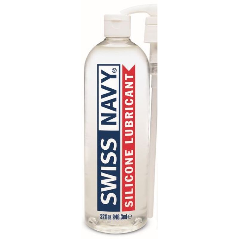 Swiss Navy Silicone Lubricant 32oz/946ml-SNSL32