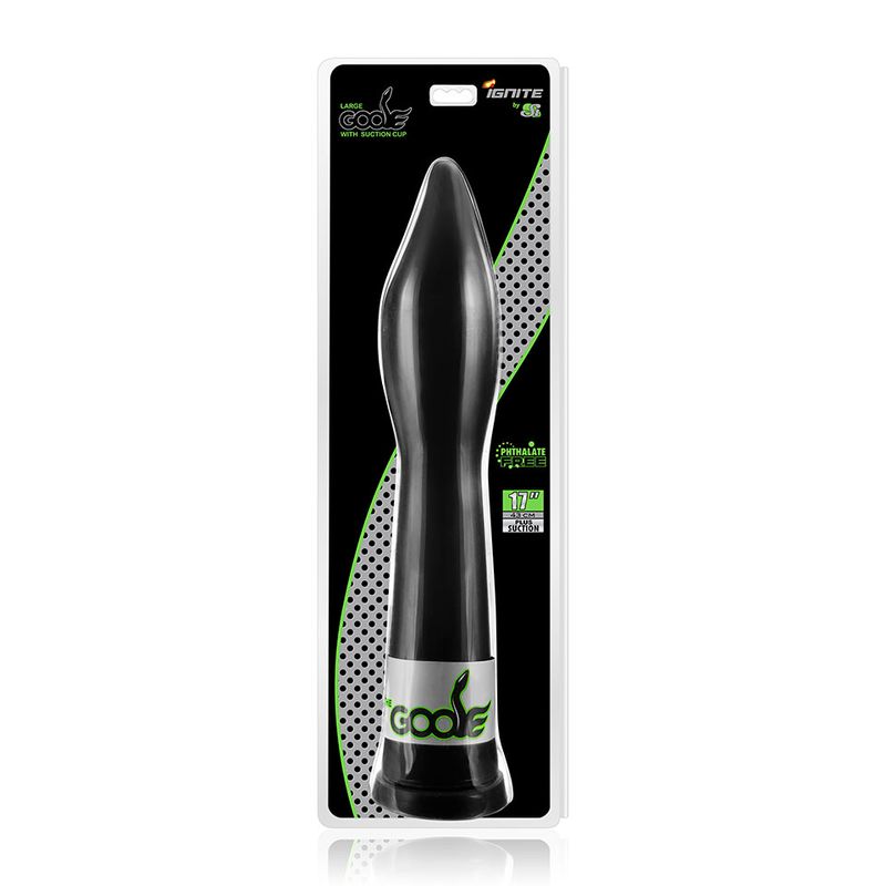Goose Large w Suction Black-SI-50531