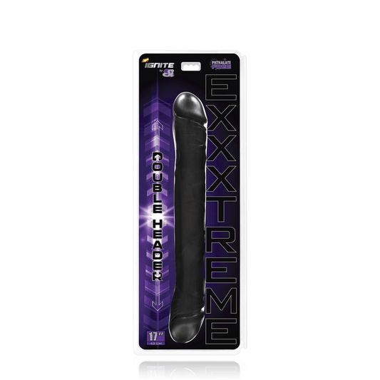 Exxtreme Double Dong 17in Black-SI-50326