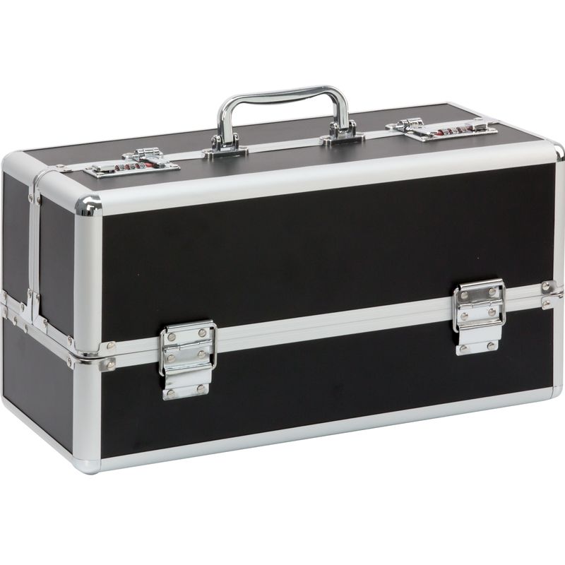 Lockable Large Vibrator Case Black-098-11