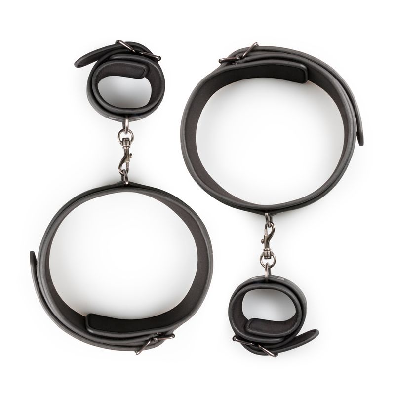 Thigh and Wrist Cuff Set-ET384BLK