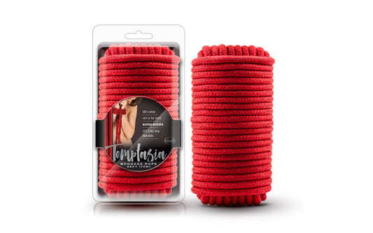 Temptasia Bondage Rope 10m Red