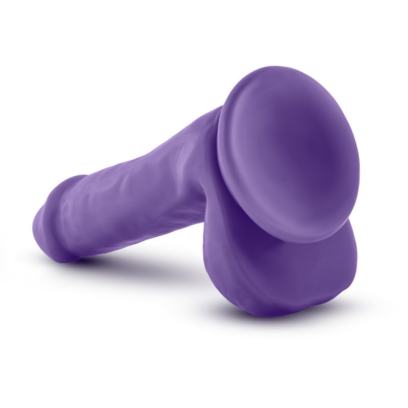 Au Naturel Bold Delight 6in Dildo Purple-BL-59901