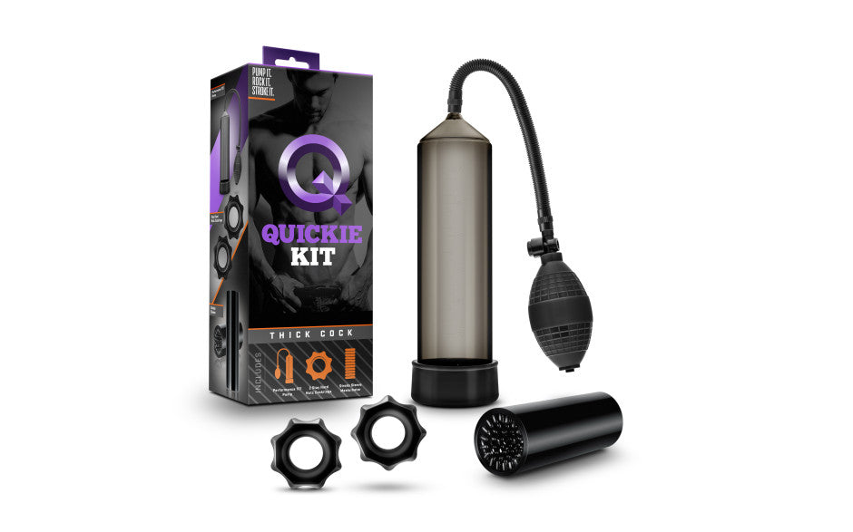 Quickie Kit Thick Cock Black