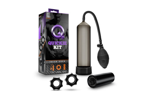 Quickie Kit Thick Cock Black