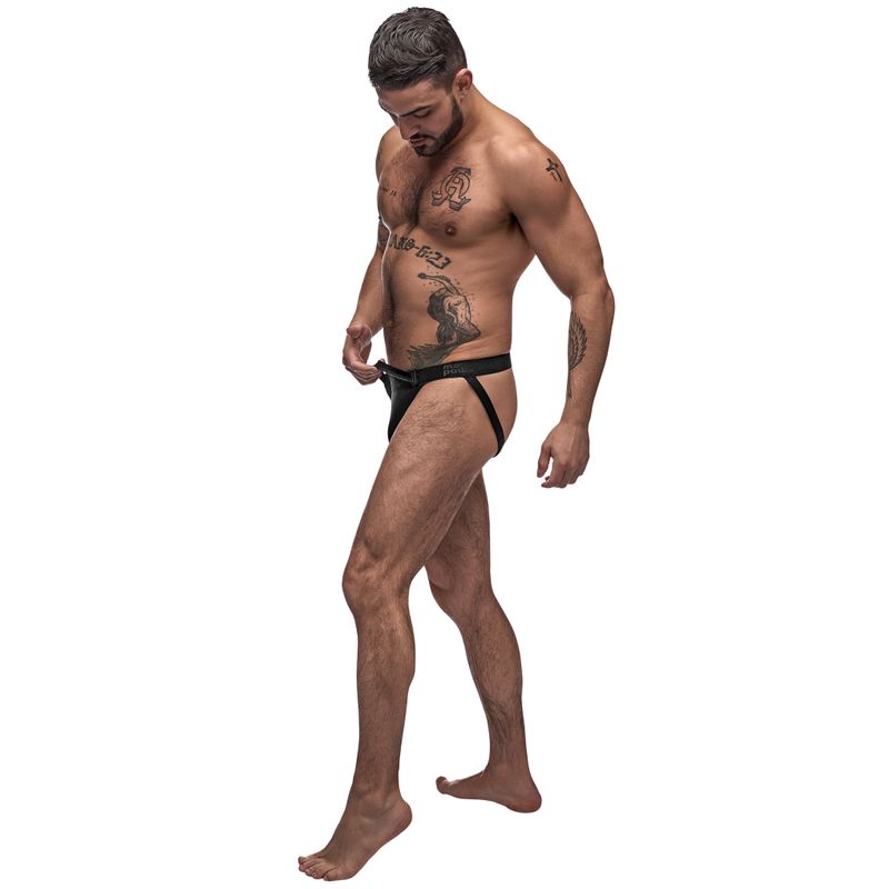 Male Power Grip and Rip Off Jock-388-258-BLK-S/M