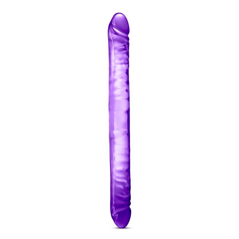 B Yours Double Dildo Purple 18in-BL-36791