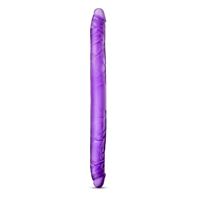 B Yours Double Dildo Purple 16in-BL-52011