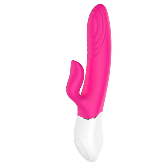 Lighter Thrusting Rabbit Vibrator Pink-S142-PNK
