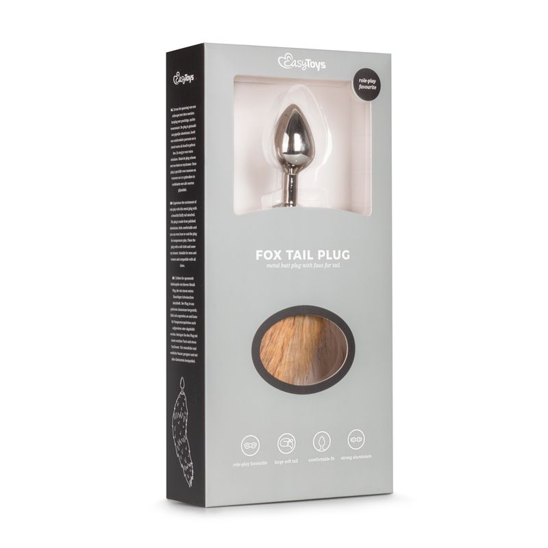 Fox Tail No. 2 Silver Plug-ET159SIL