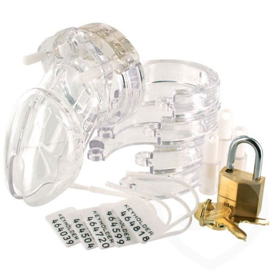 Male Chastity Kit Clear-CB6000