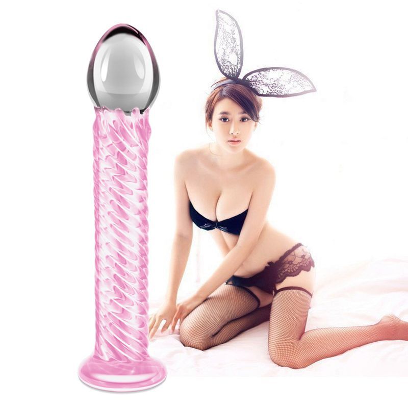 Glass Romance 7 Pink 7.5in-GS07-PNK