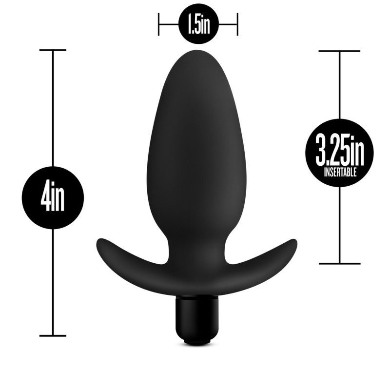 Anal Adventures Platinum Silicone Saddle Plug-BL-10815