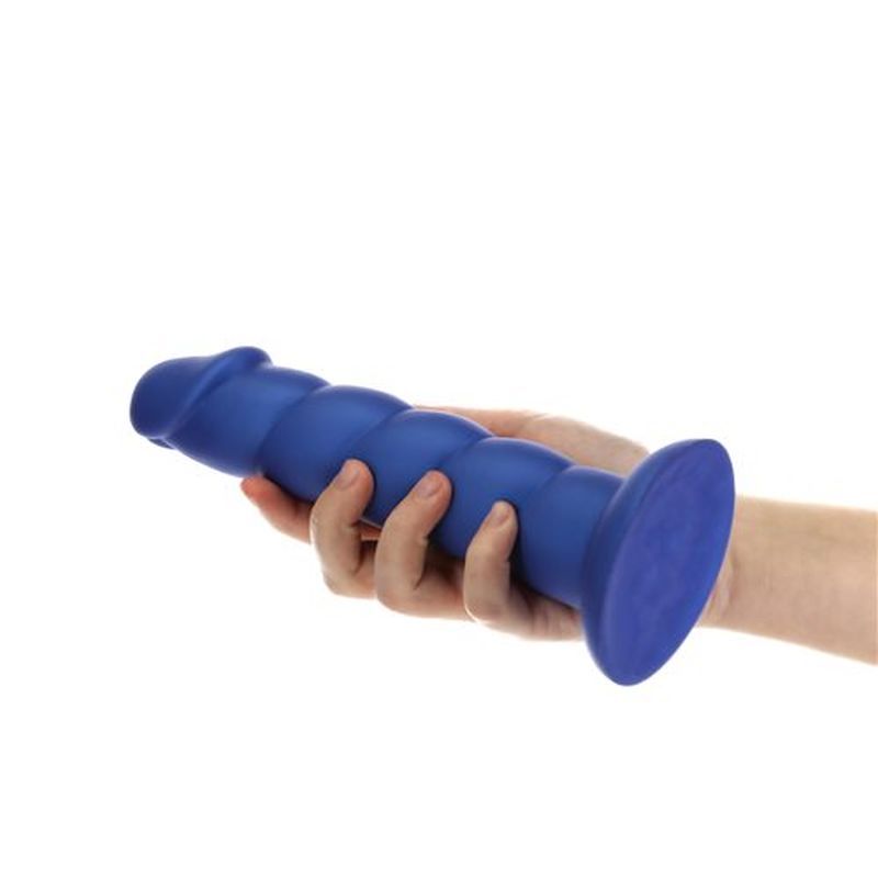 Unicorn Dildo 8in Blue-89214-BLU