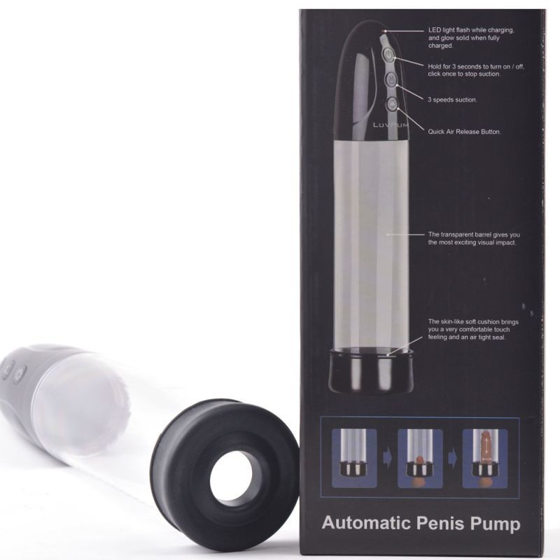 Premium Rechargeable Suction Penis Pump with Sleeve and Donut-ZD-02-LY