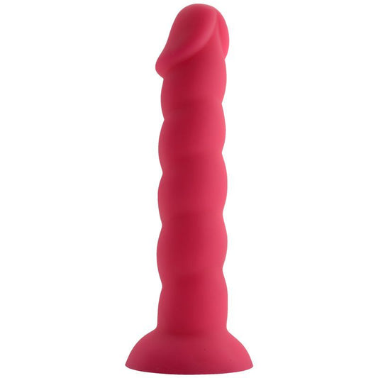 Spiral Cock Pink-SILICONE-002-PNK