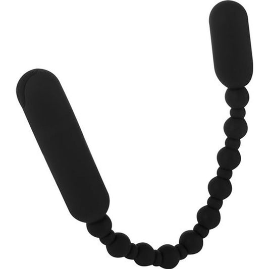 Rechargeable Booty Beads Black-3911-11