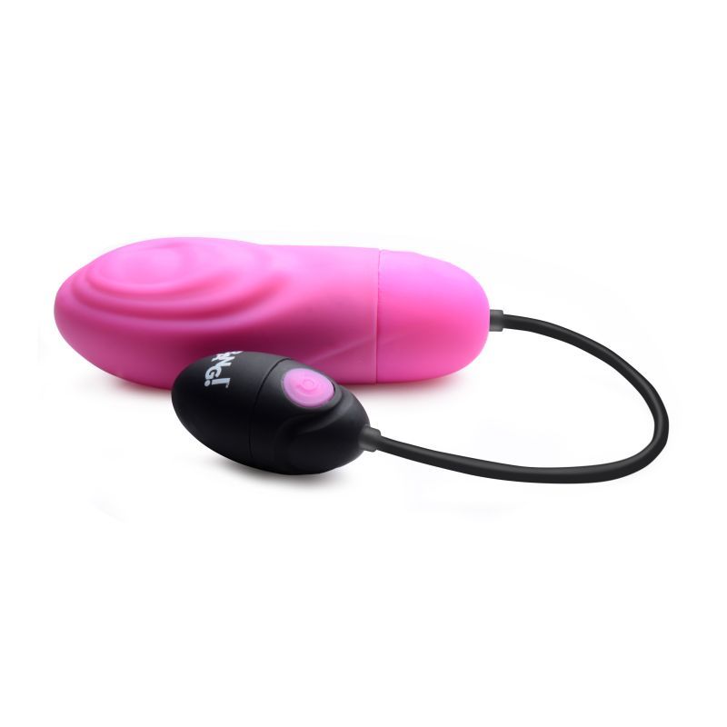 7X Pulsing Rechargeable Bullet Pink-AG521-PNK