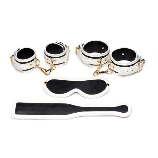 Kink In the Dark Glowing Bondage Set Fluro Green-AG623-GRN