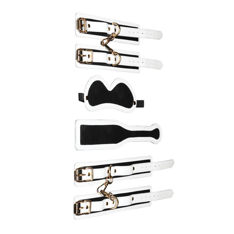 Kink In the Dark Glowing Bondage Set Fluro Green-AG623-GRN