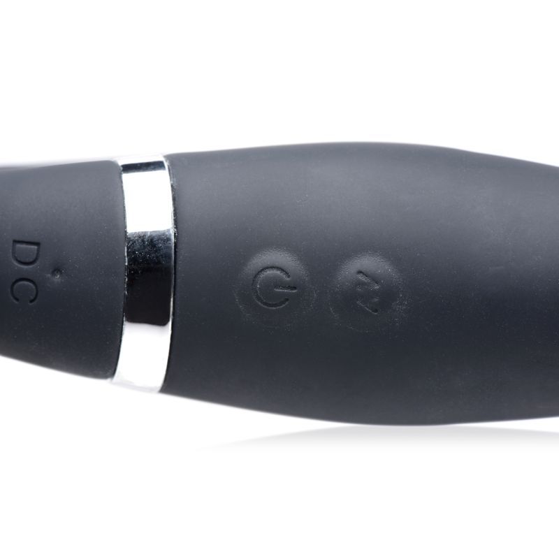 Mighty Rider 10X Strapless Strap-On Black w Remote-AG557-BLK