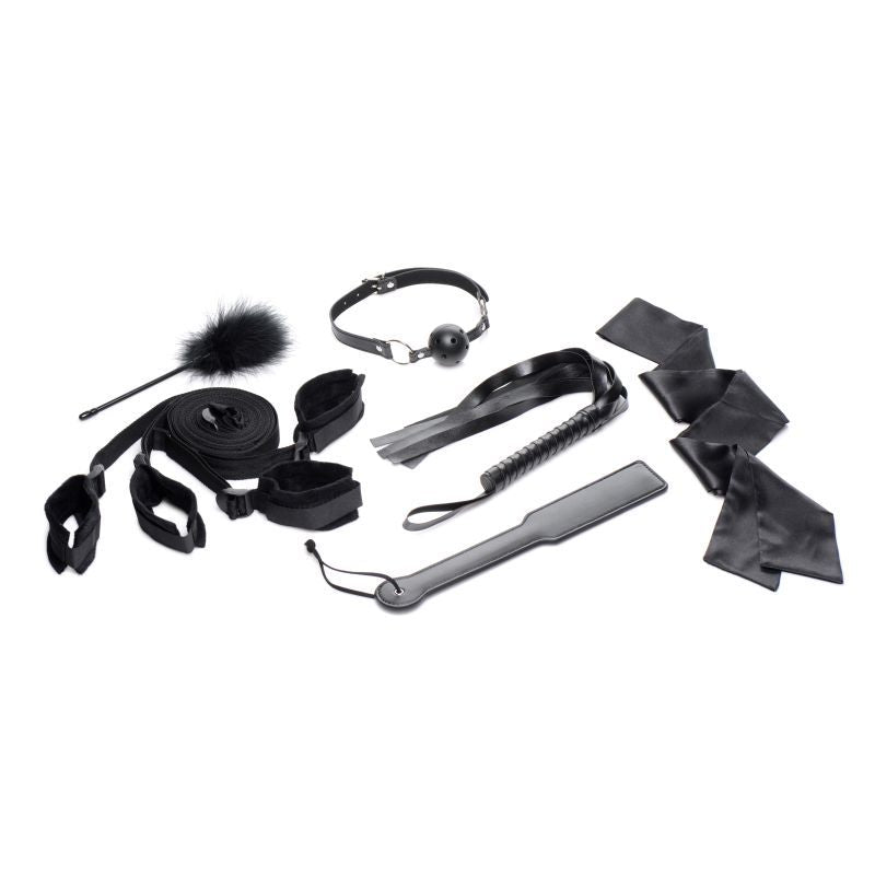 Bed Restraint Bondage Kit Black-AG739-BLK