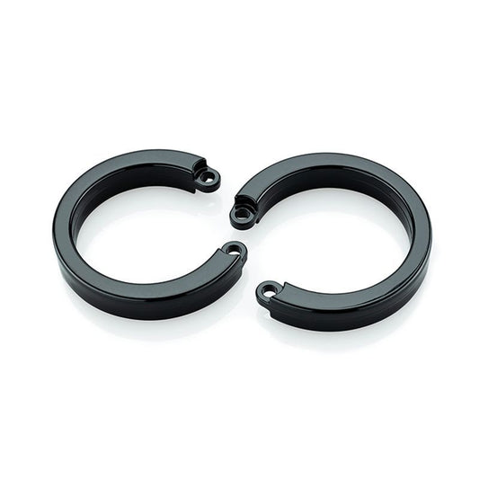 Cockcage U Ring 2 Pc L/XL Black-URING-2PKBLK