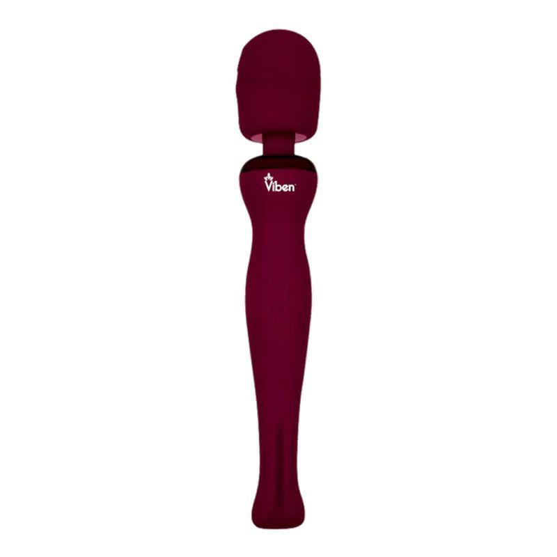 Viben Sultry Rechargeable Wand Massager Ruby-VB-75001-RUBY