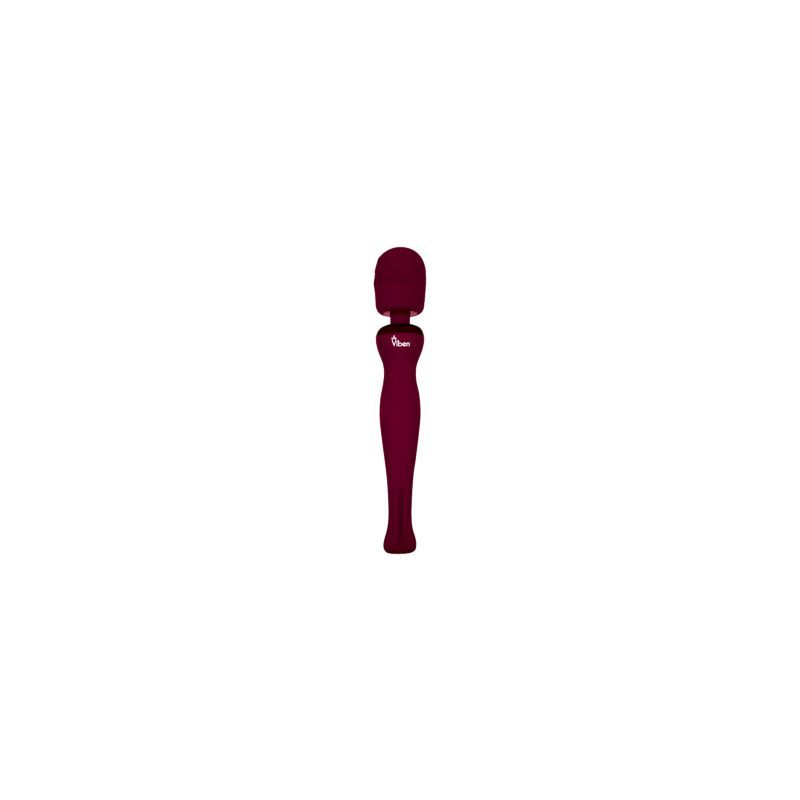 Viben Sultry Rechargeable Wand Massager Ruby-VB-75001-RUBY