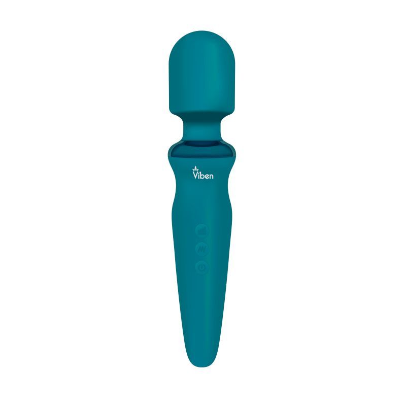Viben Fierce Rechargeable Wand Massager Ocean-VB-7002-AQUA