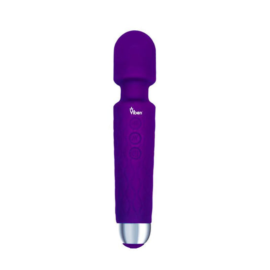 Viben Tempest Travel Wand Massager Violet-VB-66104-VIO