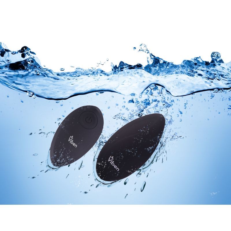 Viben Racy Multi Function Panty Vibe w Remote-VB-66109-BLK