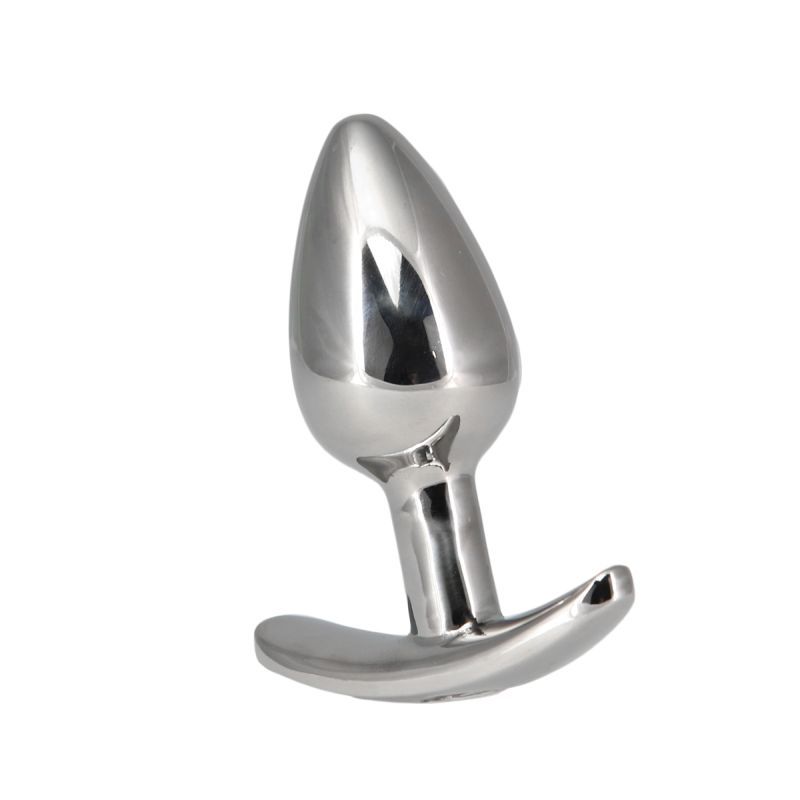 Pillow Talk Sneaky Luxurious Stainless Steel Anal Plug w Swarovski Crystal-36725