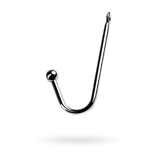 Silver Metal Anal Hook w Ball-717306