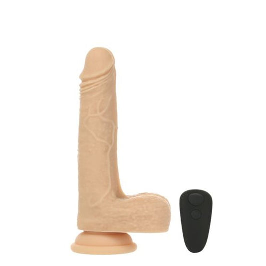 The Freak Vibrating Rotating Dong w Remote-88525