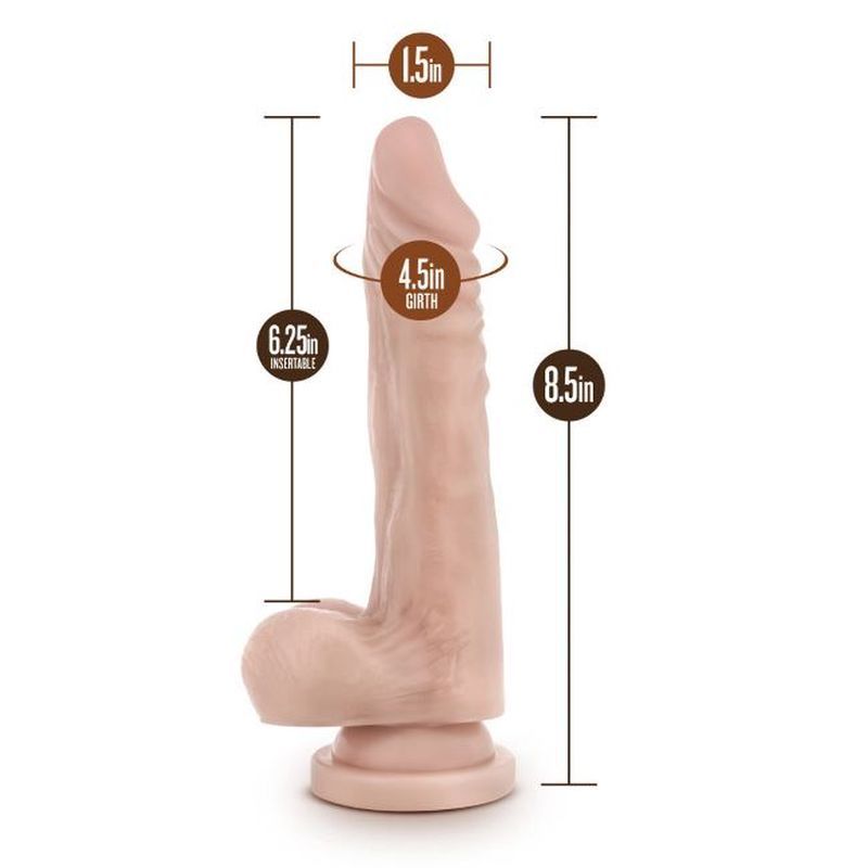 Dr Skin Realistic Cock Stud Muffin Beige-BL-11393