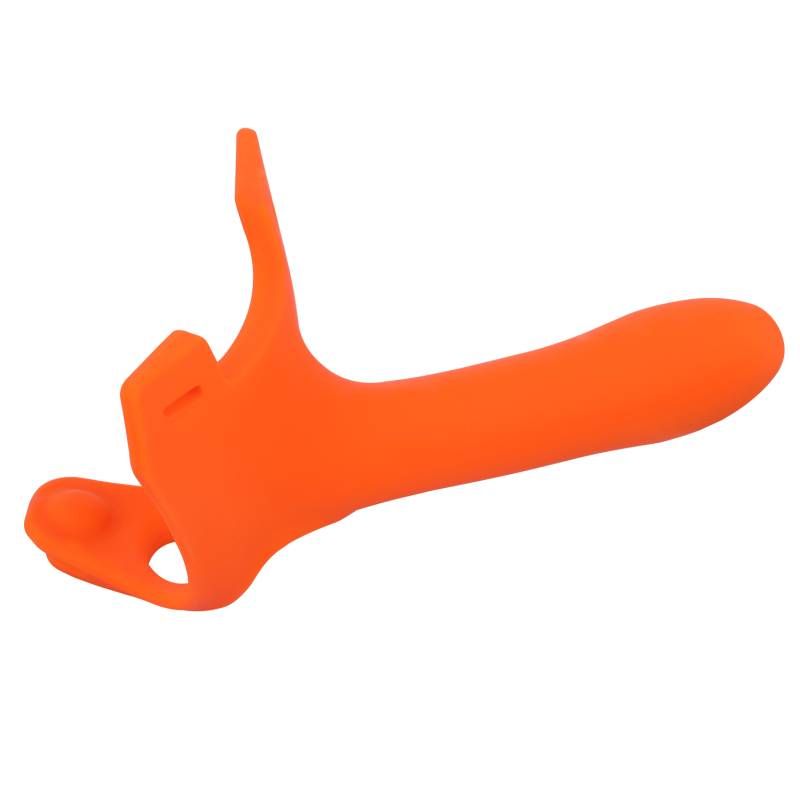 Zoro Strap-On 6.5in Orange-ZR-067
