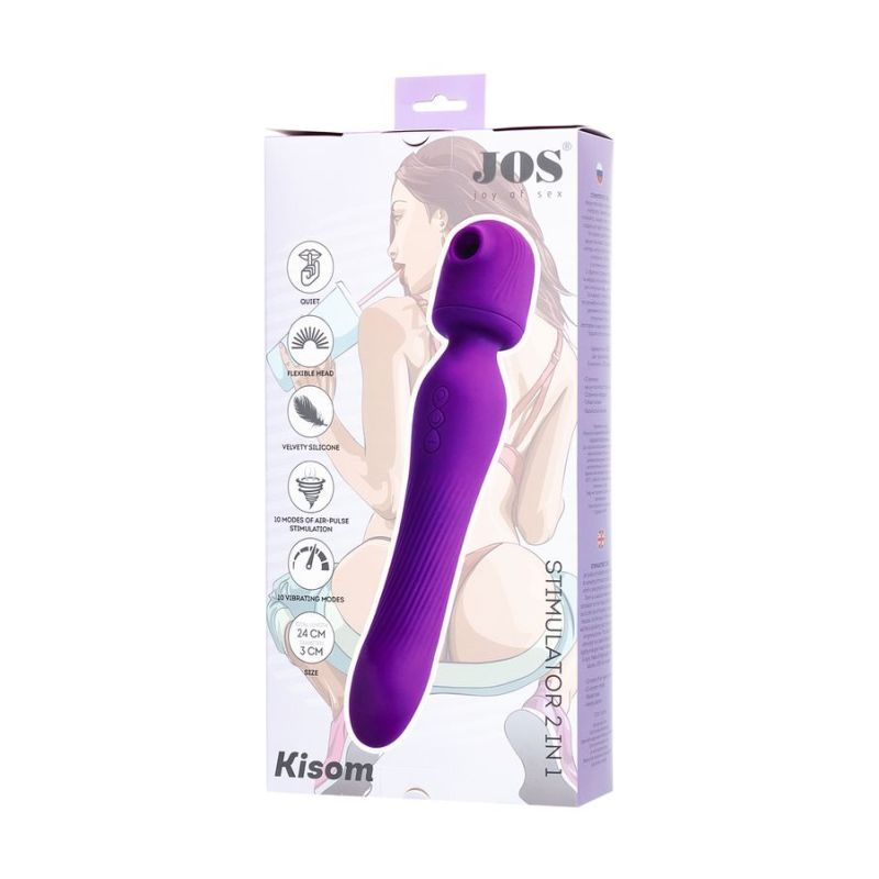 JOS Kisom 2 In 1 Wand Stimulator-783035