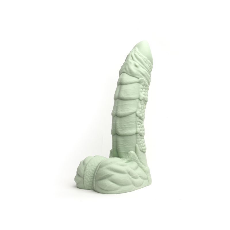 Willie Liquid Silicone Dildo Medium-23030-GRN-M