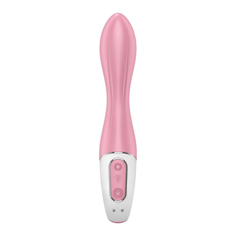 Satisfyer Air Pump Vibrator 2 Light Red-4038605