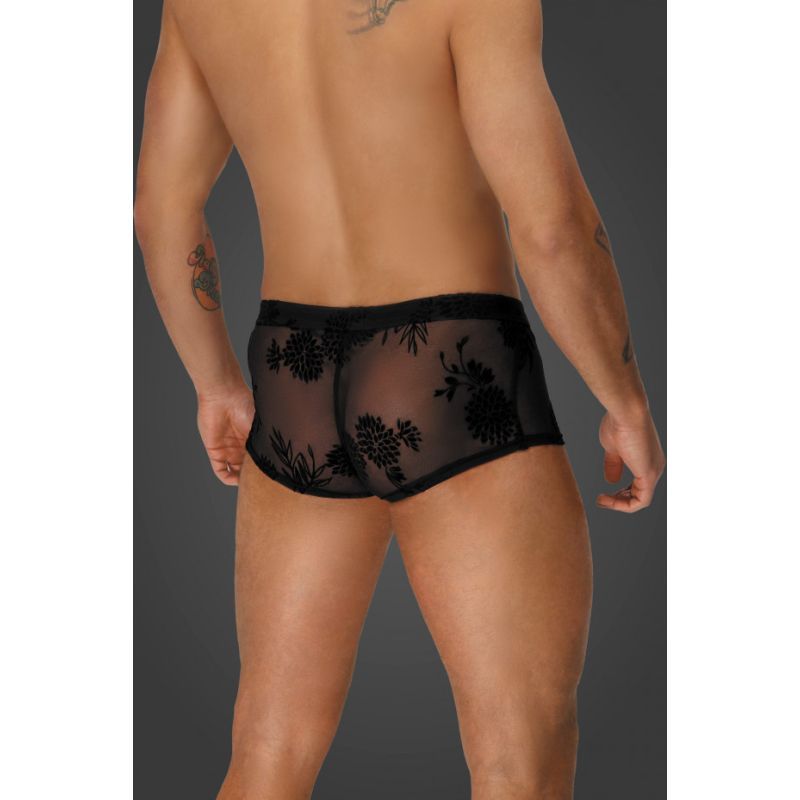 Flock Embroidery Short-Shorts-H074.00002
