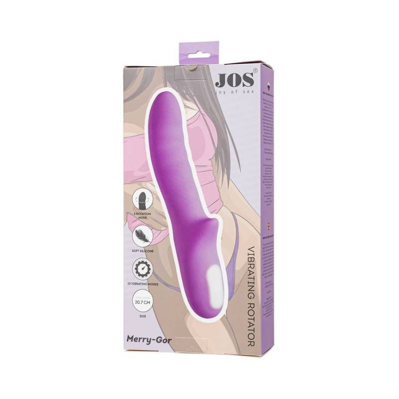 JOS Merry Gor Rotating Shaft Vibrator Violet-783046