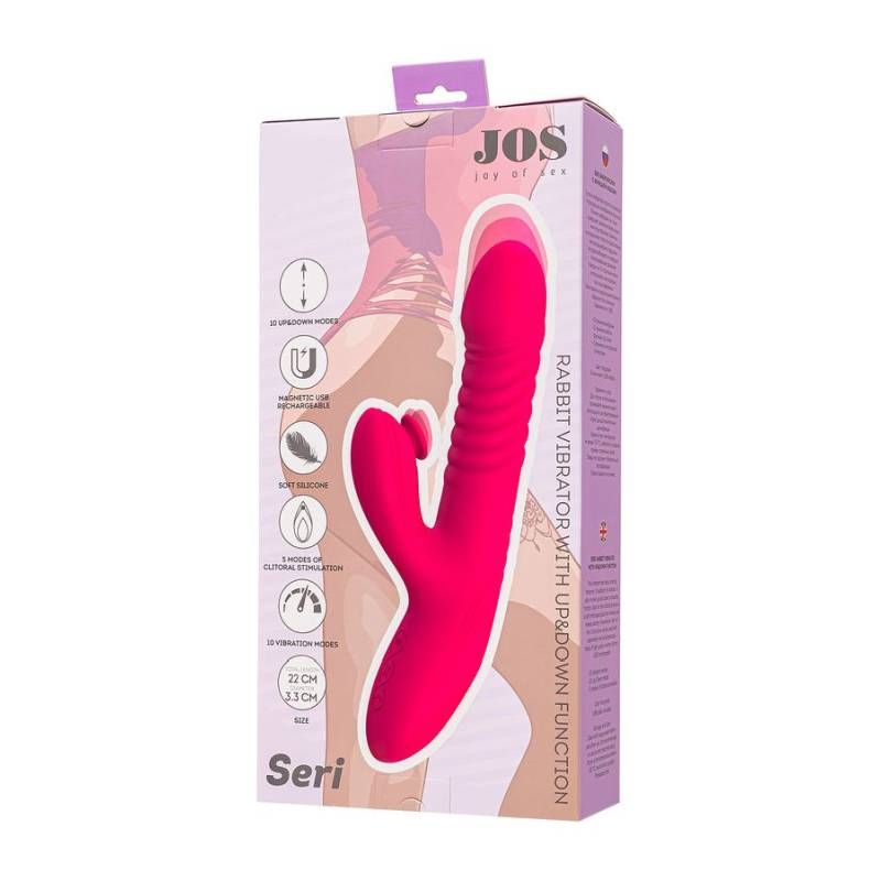 JOS Seri Thrusting Vibrator with Clitoral Stimulator-783057