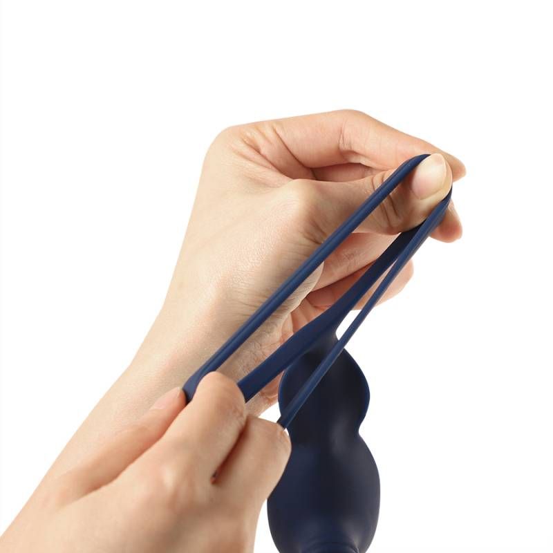 VibraDuo Vibrating Anal Probe and Perineum Stim with Cockring-ARS-G04002VD