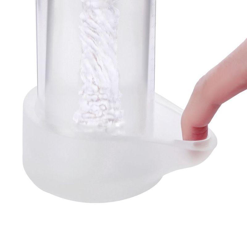 Smart Rechargeable LCD Penis Pump w Sleeve and Donut-ZD-05-LY