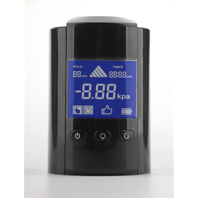 Smart Rechargeable LCD Penis Pump w Sleeve and Donut-ZD-05-LY