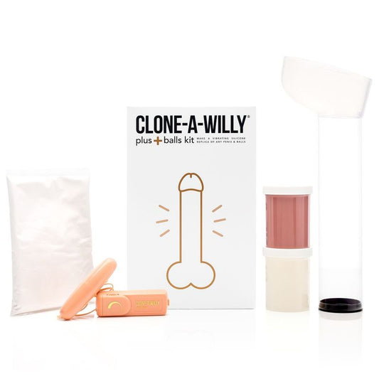 Clone a Willy Plus Balls Kit Medium Skin Tone-CAWPBKMST