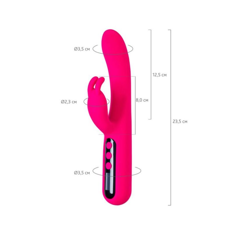 eroTeq G-Spot Rablock Rabbit Vibrator Pink-593003