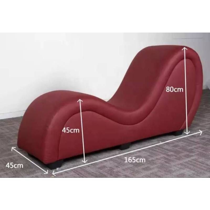Kama Sutra Mebon Chaise Love Lounge Brown-A125D-PU-BRN